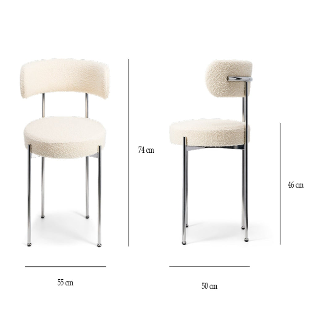 Libera Chair, Curly Wool