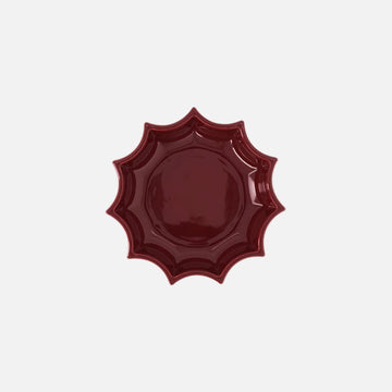 Tasca Décor Tray, Burgandy, 22cm
