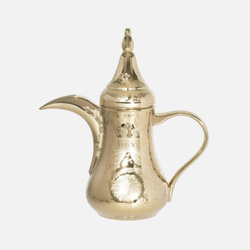Barocco Gold Dallah Coffee Pot, 650ml