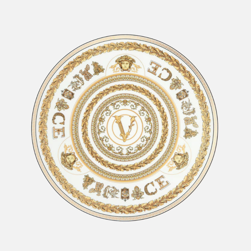Virtus Gala White Charger Plate, 33cm