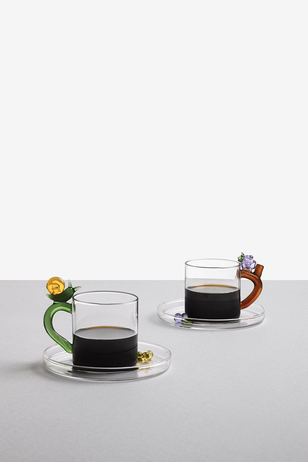 Fruits And Flower Coffee Cup with Snail, 100 ml - Maison7