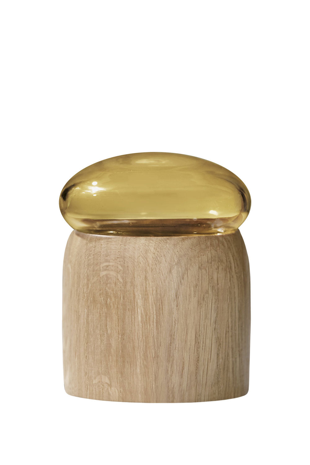 Boletus Glass, 9 cm Oak/Amber - Maison7