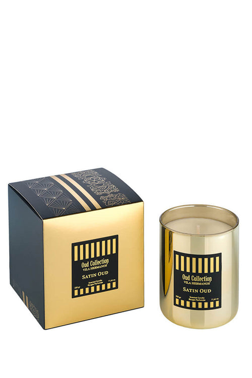 Candle In Jar, Satin Oud, 330 g - Maison7