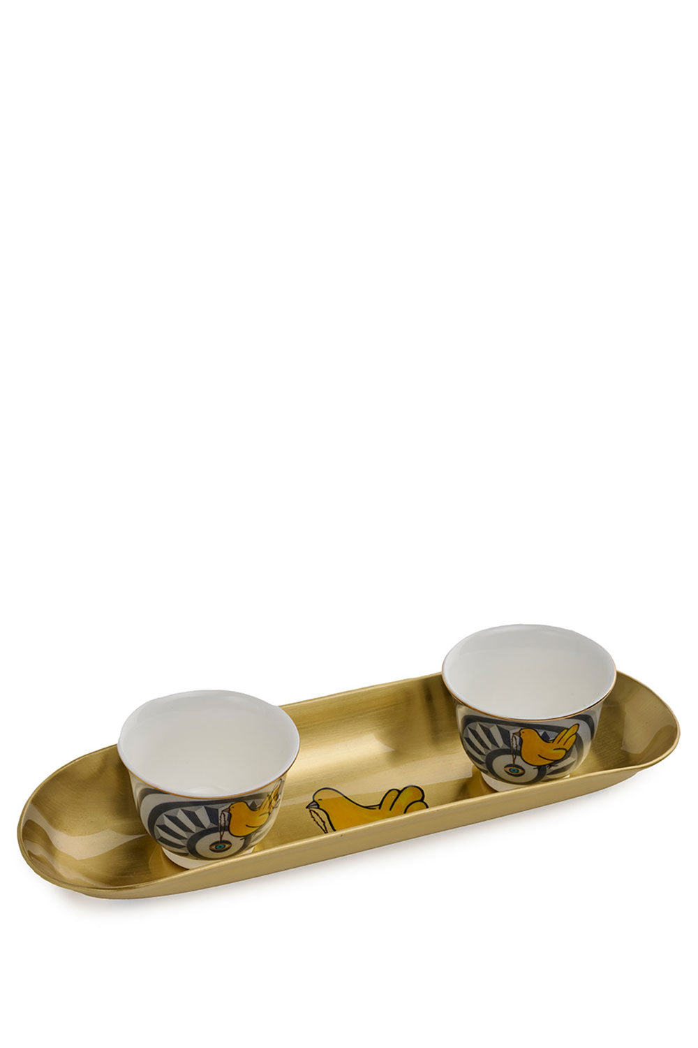 Pieces of Time Tray with 2 Gahwa Cups