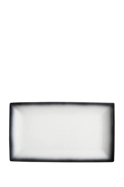 Caviar Granite Porcelain Platter, 27 x 16 cm - Maison7