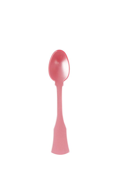Honorine Acrylic Espresso Spoon, Soft Pink
