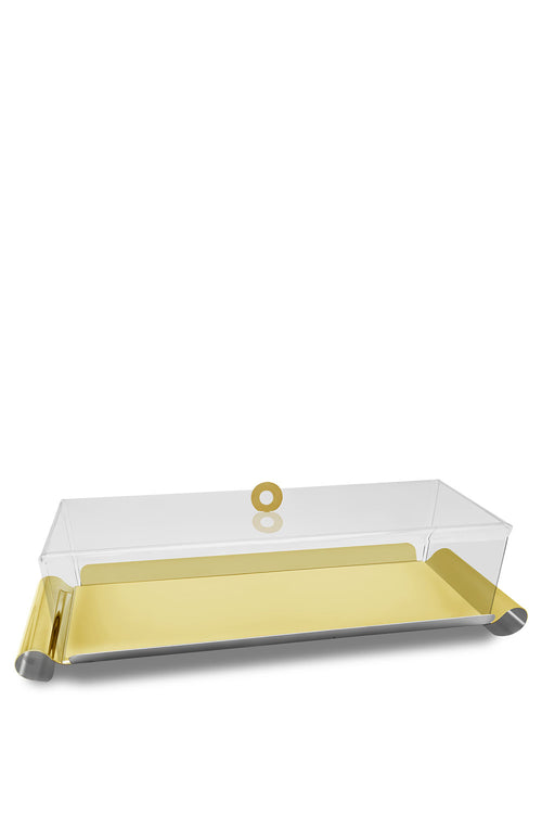 Delux Acrylic Dome Cover, Long, 40x14cm