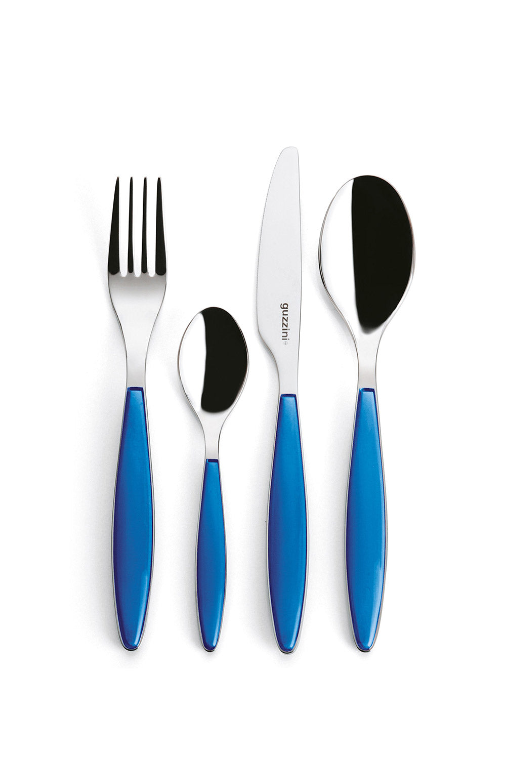 Feeling Cutlery Set of 24 Pieces, Blue - Maison7