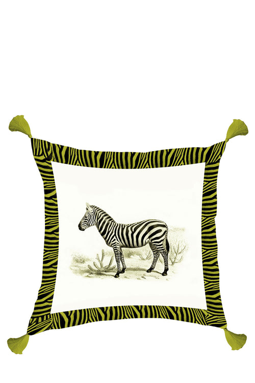 Menagerie Zebra Cushion