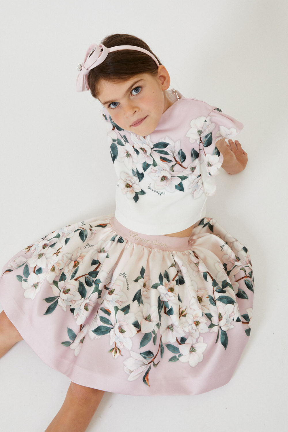 Multi Print Skirt for Girls - Maison7