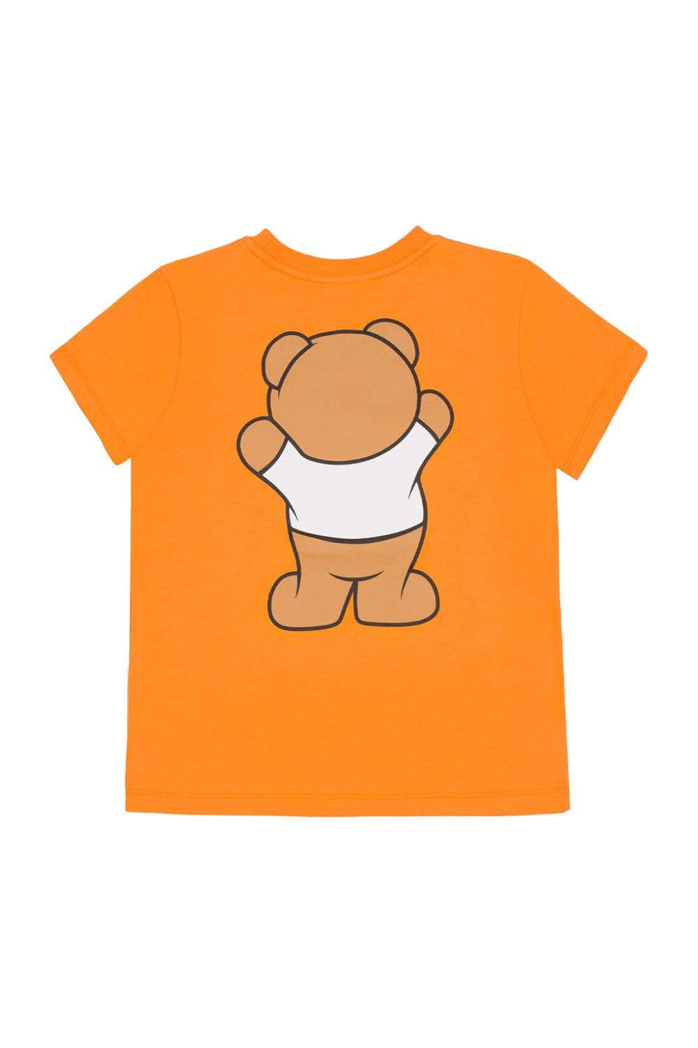 Orange Teddy T Shirt for Boys