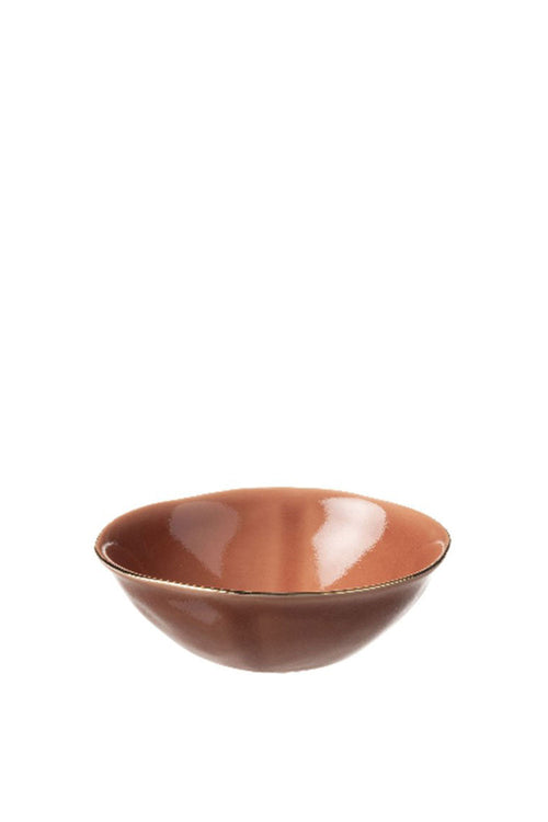 Smooth Bowl, 12 cm, Terracotta Gold