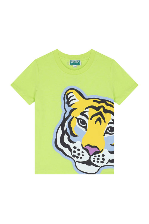 Revisited Tiger Print T-Shirt for Boys Revisited Tiger Print T-Shirt for Boys Maison7