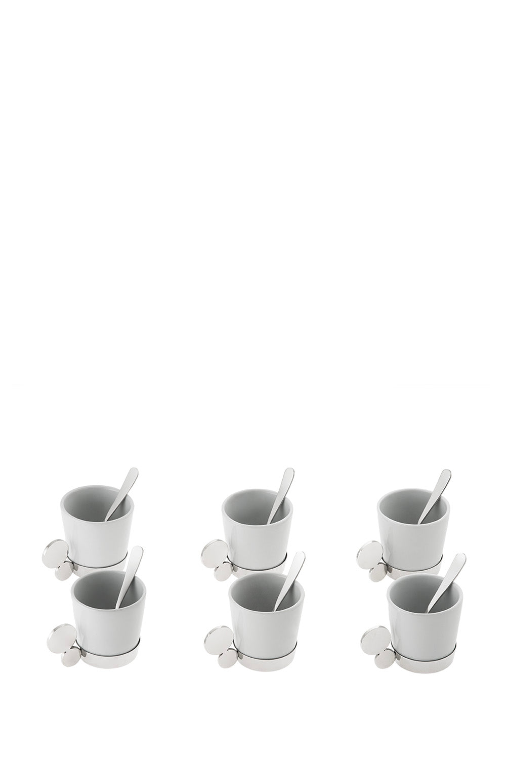 Riviera Coffee Cup & Spoon, Set of 6