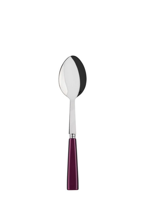 Icone Serving Spoon, Aubergine