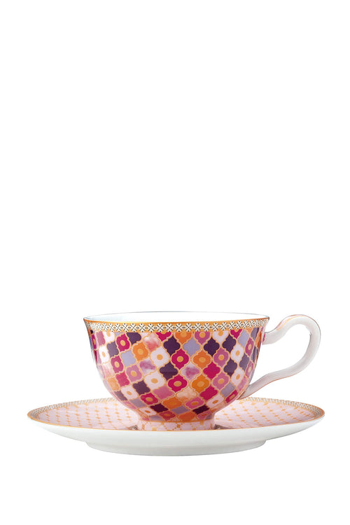 Teas & C'S Kasbah Footed Cup And Saucer, 200 ml - Maison7