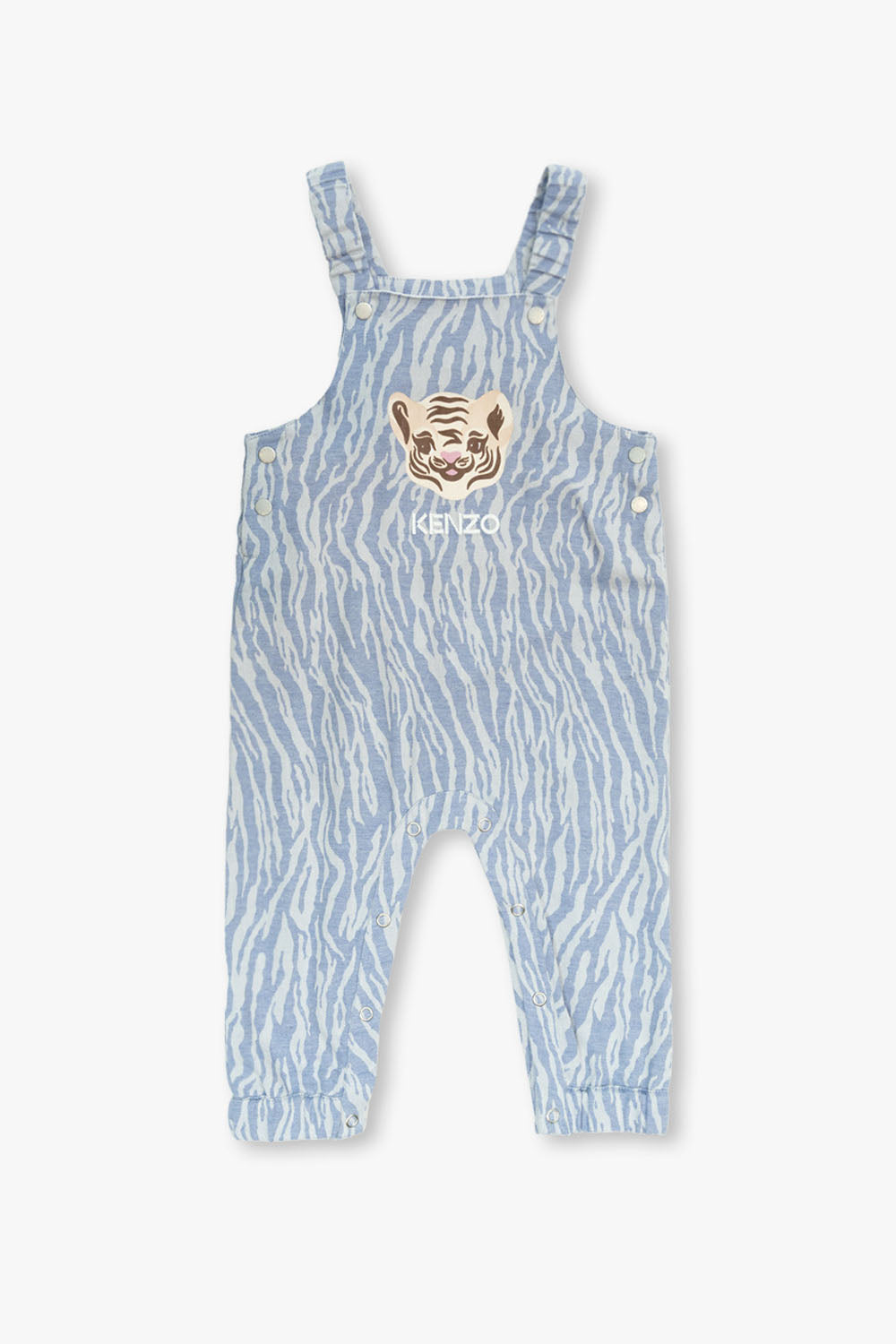 Tiger Stripes Pattern Overalls And Short-Sleeves Tiger Stripes Pattern Overalls And Short-Sleeves T-Shirt Set for Boys Maison7
