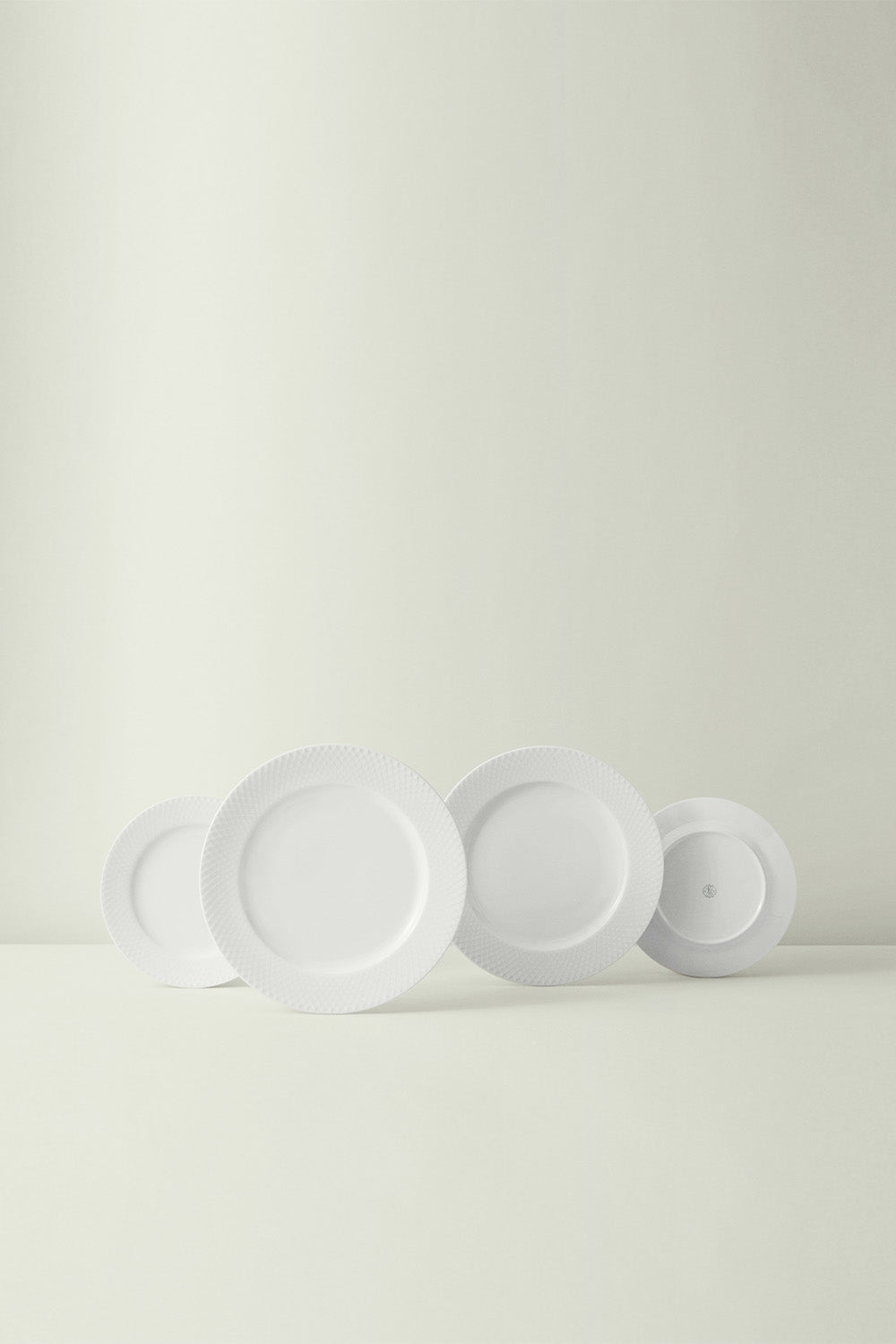 Rhombe Dinner Plate, Dia. 27 cm, White