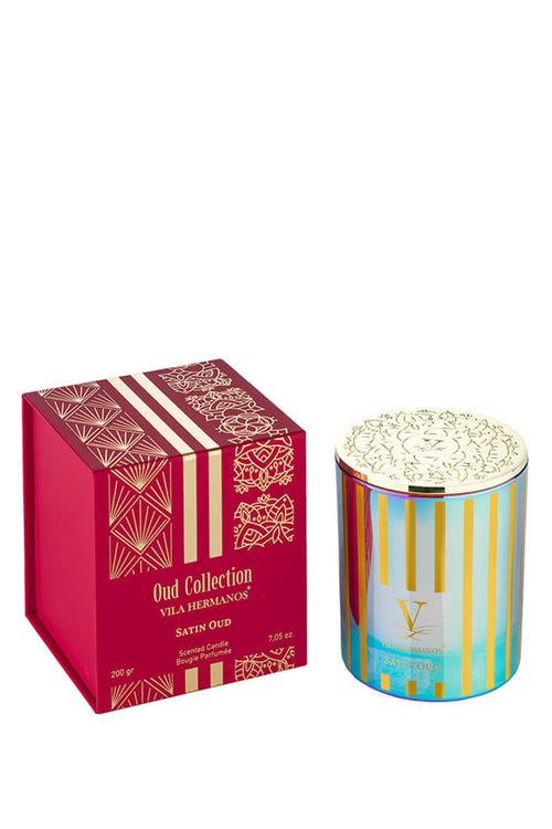 Candle In Jar, Satin Oud, 200 g - Maison7